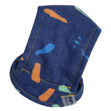 Кепка джинсовая с принтом краски для собак Dogs Bomba S-65