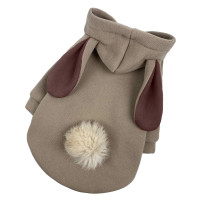 Толстовка для собак Зайчик пісочного кольору Y-336