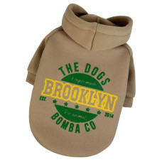 Толстовка для собак Brooklyn бежевая Y-337