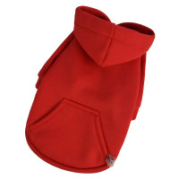 Червона толстовка для собак з кишенею Dogs Bomba Y-358