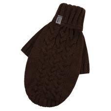 Светр для собак в’язаний «Косичка» шоколад Y-367