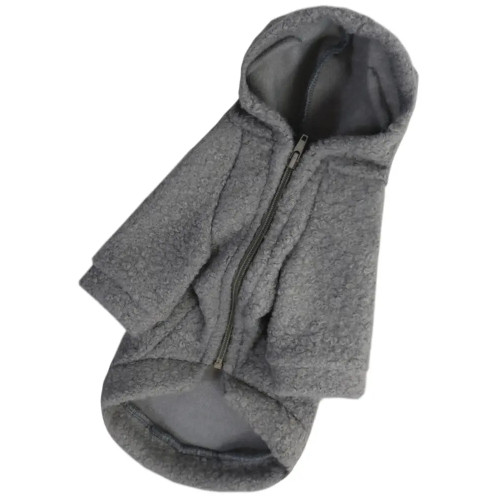 Толстовка для собак барашек серая Y-374