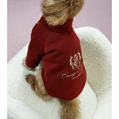 Толстовка для собак Кураж марсала Dogs Bomba Y-376