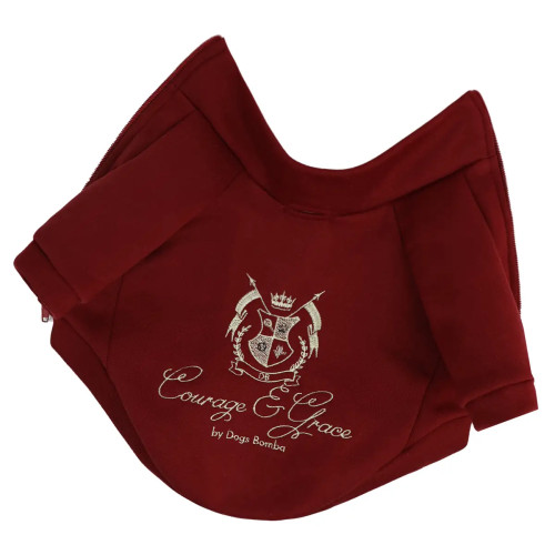 Толстовка для собак Кураж марсала Dogs Bomba Y-376