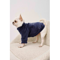 Свитер велюровый Кураж индиго для собак Dogs Bomba Y-401