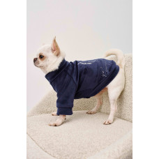 Светр велюровий Кураж індиго для собак Dogs Bomba Y-401
