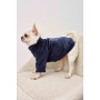 Светр велюровий Кураж індиго для собак Dogs Bomba Y-401