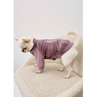 Свитер велюровый Кураж лавандовый для собак Dogs Bomba Y-402