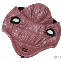 Жилет для собак лакований пудра G-54 (осінь-зима)