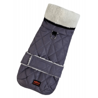 Жилет для собак на липучці Dogs Bomba сіро-фіолет GL-11