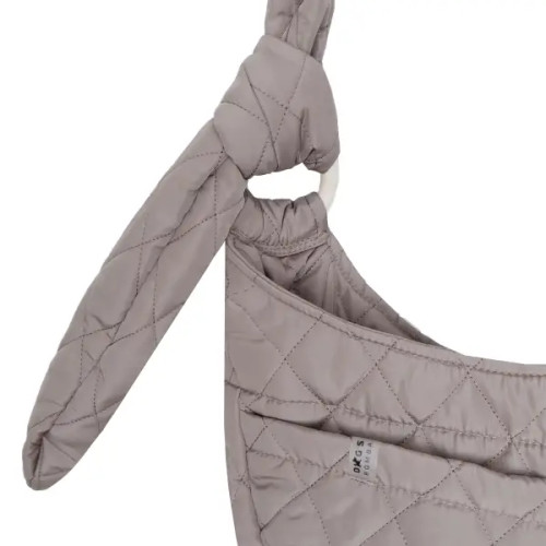 Слінг-переноска для собак стьобаний S-107, сірий