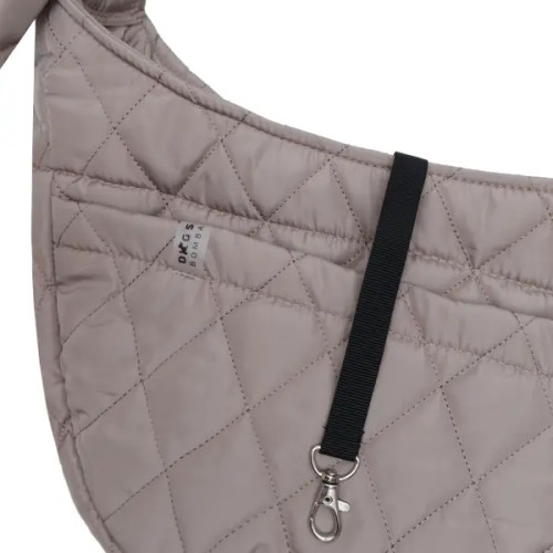 Слінг-переноска для собак стьобаний S-107, сірий