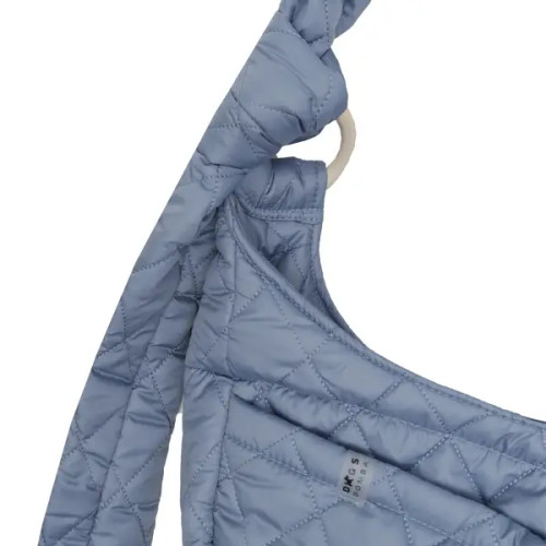 Слінг-переноска для собак стьобаний S-116, блакитний