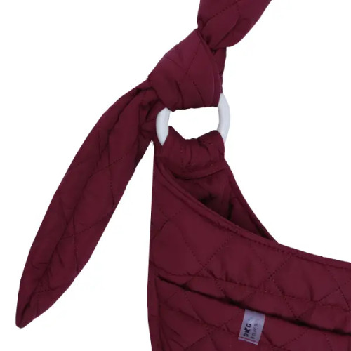 Слинг-переноска для собак стёганый S-118, марсала