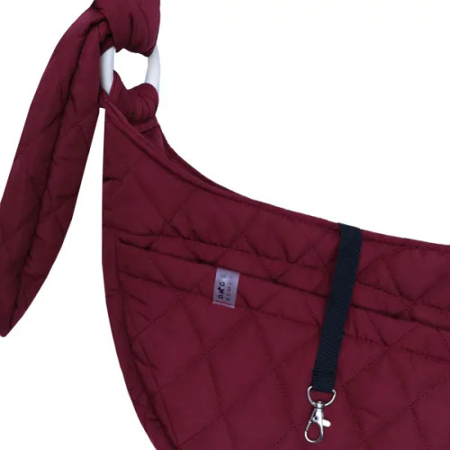 Слинг-переноска для собак стёганый S-118, марсала