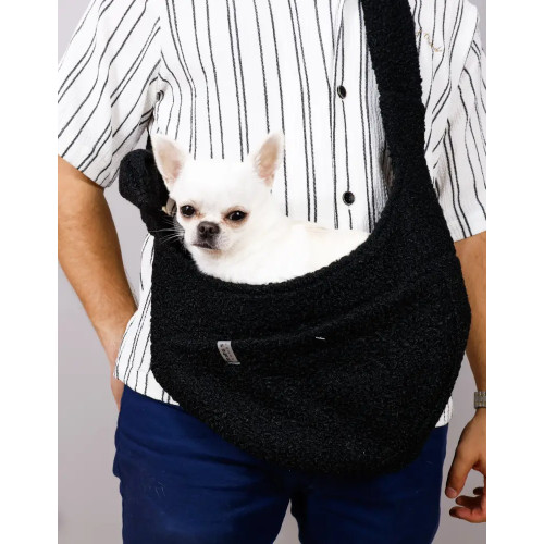 Слінг-переноска для собак Teddy S-80, чорний