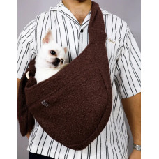 Слінг-переноска для собак Teddy S-81, шоколад