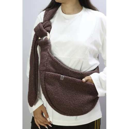 Слінг-переноска для собак Teddy S-81, шоколад