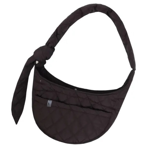 Слінг-переноска для собак стьобаний S-90, шоколад