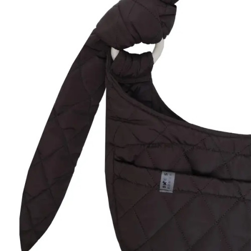 Слінг-переноска для собак стьобаний S-90, шоколад