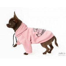 Толстовка для собак с принтом Единорог розового цвета Y-176