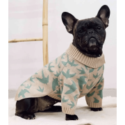 Свитер для собак Dogs Bomba Y-330 Птички бежевый - фото 1