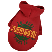 Толстовка для собак Brooklyn червоного кольору Y-356 - фото 1