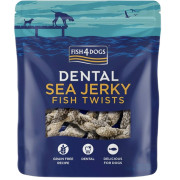 Натуральные лакомства для собак из 100% Кожи Белой Рыбы Fish4Dogs Sea Jerky Рыбные косички - фото 2