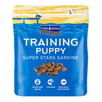 Натуральні ласощі для для собак цуценят 100% Печиво з Сардинами Fish4Dogs Training 150 г