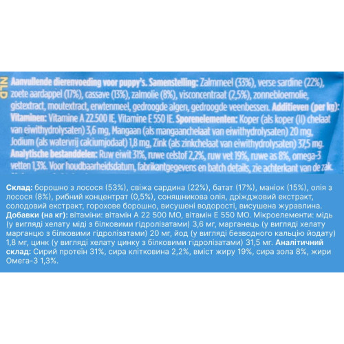 Натуральні ласощі для для собак цуценят 100% Печиво з Сардинами Fish4Dogs Training 150 г