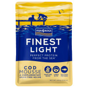 Натуральный влажный корм для собак Мусс из чистой трески Fish4Dogs Finest 100 г (низкое содержание жира) - фото 1