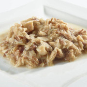 Натуральный влажный корм для собак Кусочки скумбрии с кальмаром в бульоне Fish4Dogs Finest 100 г (низкое содержание жира) - фото 3