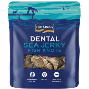 Натуральні ласощі для собак з 100% Шкіри Білої Риби Fish4Dogs Sea Jerky Рибні вузли - фото 1