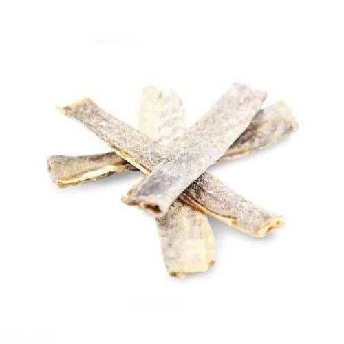 Натуральные лакомства для собак из 100% Кожи Белой Рыбы Fish4Dogs Sea Jerky Рыбные полоски