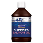 Лососевое масло для собак Fish4Dogs Support+ Salmon Oil 500 мл - фото 2