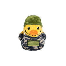 М'яка іграшка Качка-командир плюшева для собак FuzzYard