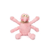 Мягкая игрушка Блоха Скретчетт розовая для собак FuzzYard - фото 1