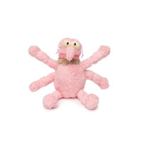 М'яка іграшка Блоха Скретчетт рожева для собак FuzzYard