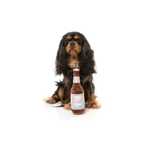 М'яка іграшка Пиво Drool Light синя для собак FuzzYard