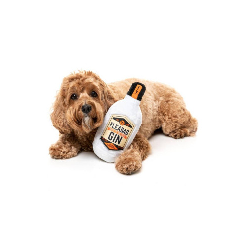 М'яка іграшка Джин Fleabag у формі пляшки для собак FuzzYard