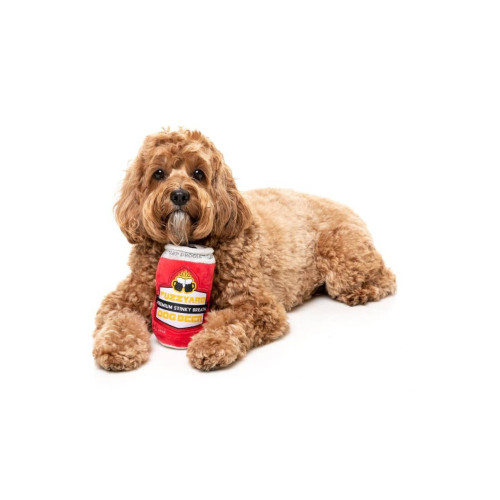 М'яка іграшка Банка пива для собак FuzzYard