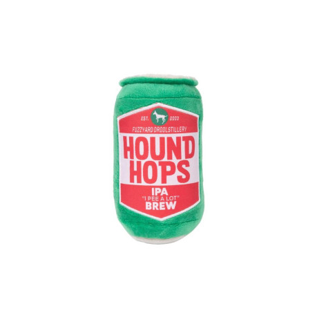 Мягкая игрушка Пиво Hound Hops зеленая для собак FuzzYard