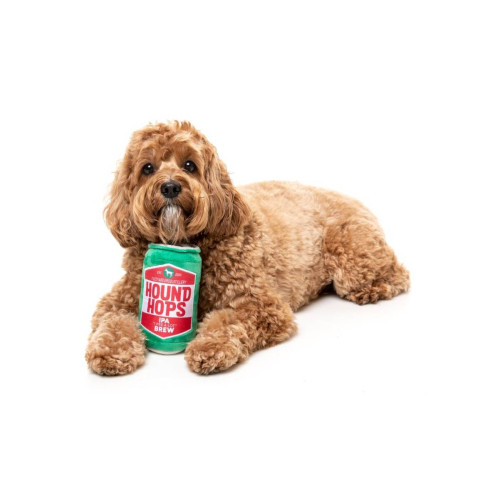 М'яка іграшка Пиво Hound Hops зелена для собак FuzzYard