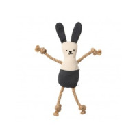 М'яка іграшка Зайчик Сірий для собак FuzzYard