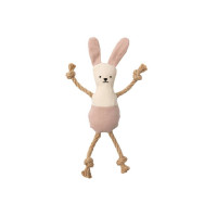 М'яка іграшка-зайчик FuzzYard Рожевий для собак FuzzYard