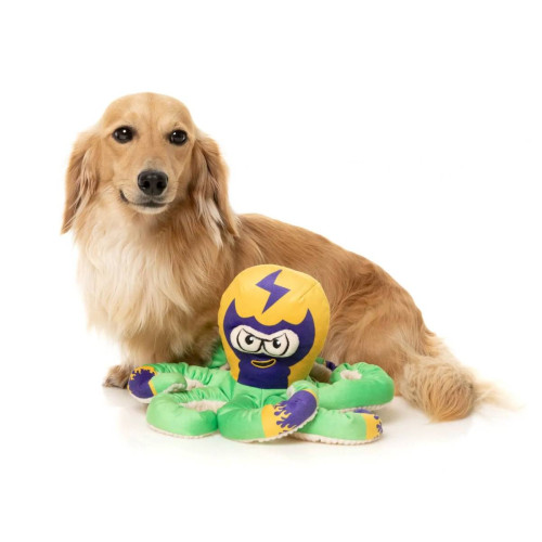 М'яка іграшка Восьминіг Octo the Outrageous для собак FuzzYard