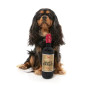 М'яка іграшка FuzzYard Вино Mutt Merlot бордова для собак FuzzYard