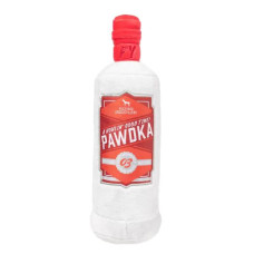 М'яка іграшка FuzzYard Горілка Pawdka біла з яскравим принтом для собак FuzzYard