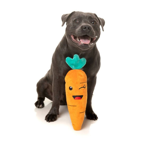 М'яка іграшка FuzzYard Підморгуюча морква помаранчева для собак FuzzYard