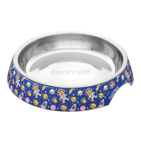 Миска для собак FuzzYard Pluto Pussycat, синя